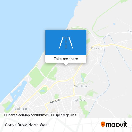 Cottys Brow map