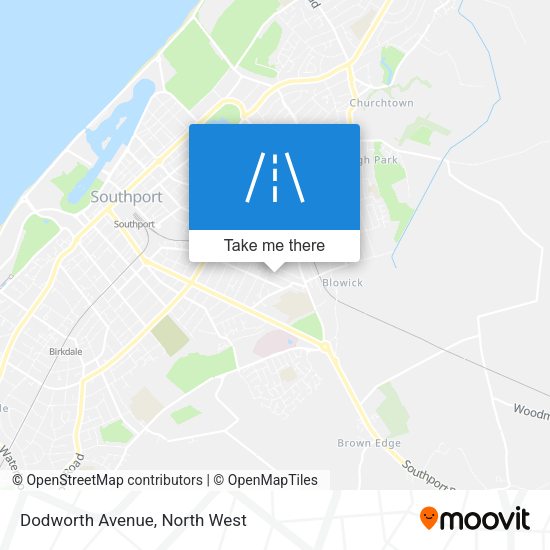 Dodworth Avenue map