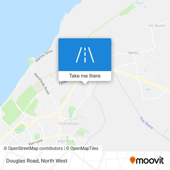 Douglas Road map