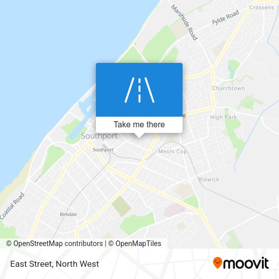 East Street map