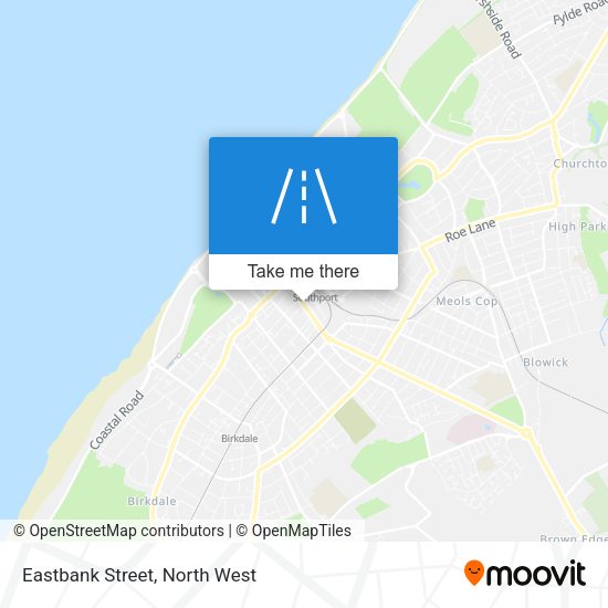 Eastbank Street map