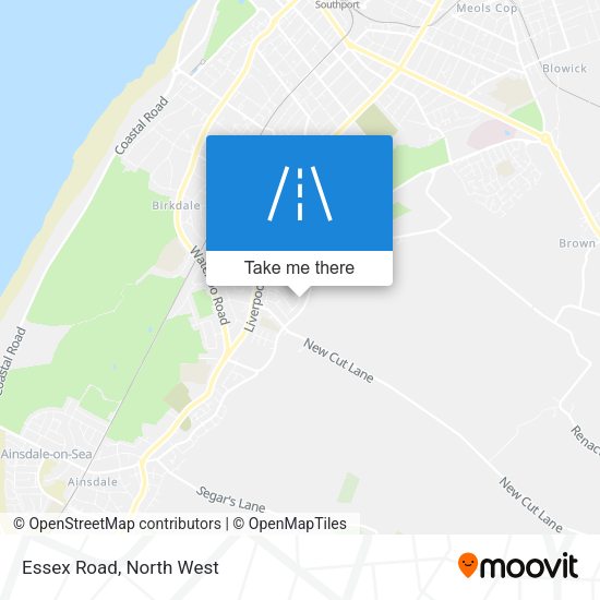 Essex Road map