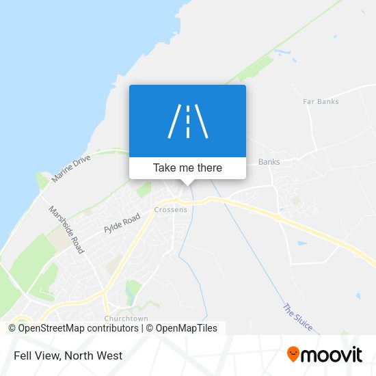 Fell View map