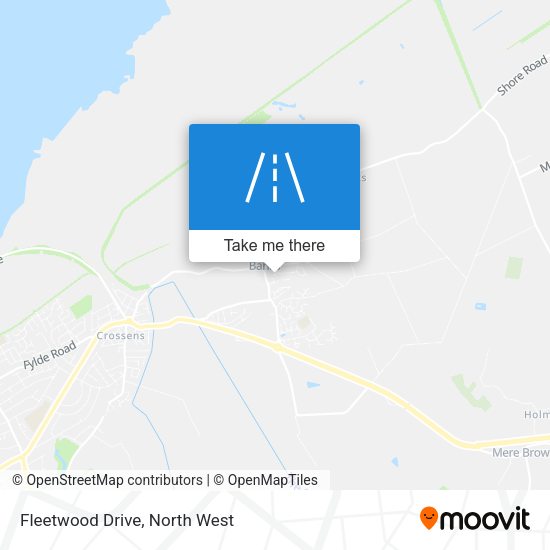 Fleetwood Drive map