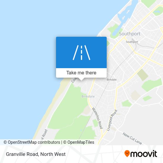 Granville Road map
