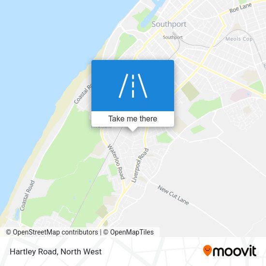 Hartley Road map