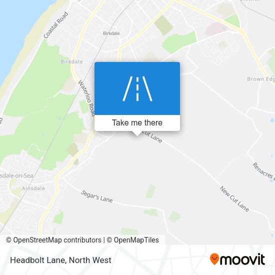 Headbolt Lane map
