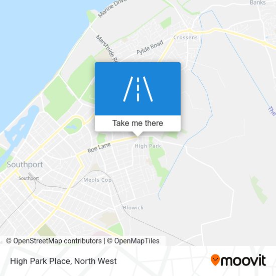 High Park Place map