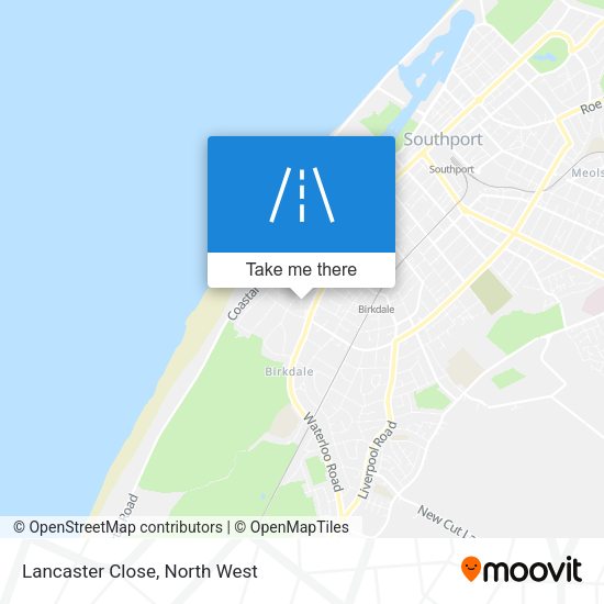 Lancaster Close map