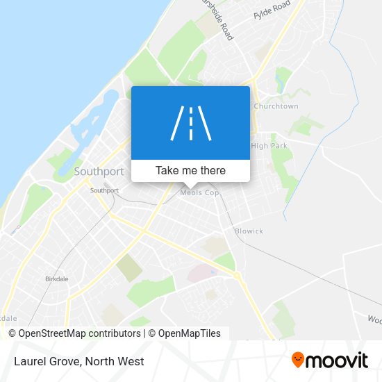 Laurel Grove map