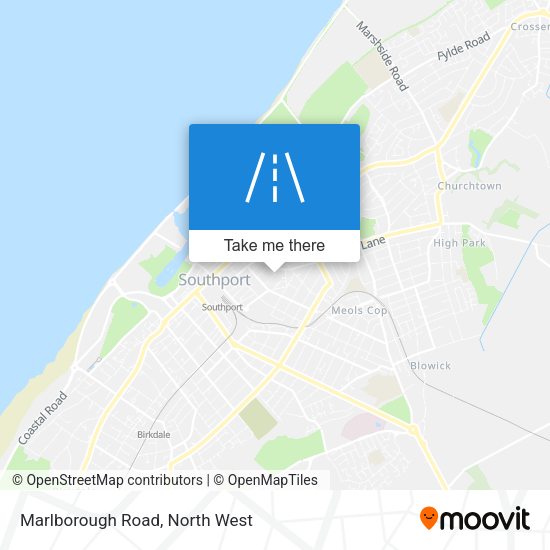 Marlborough Road map