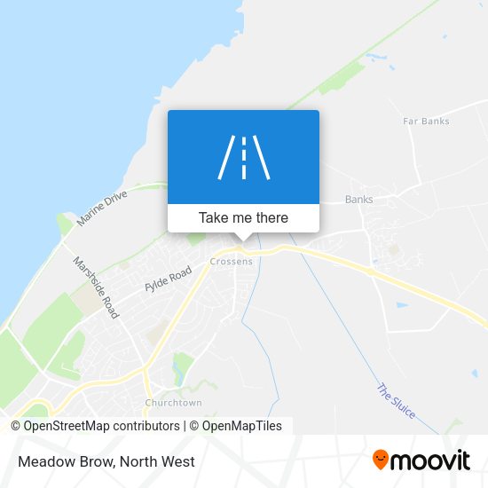Meadow Brow map