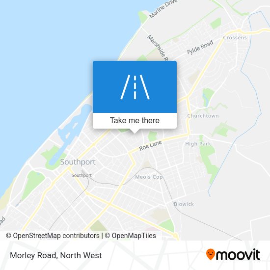 Morley Road map