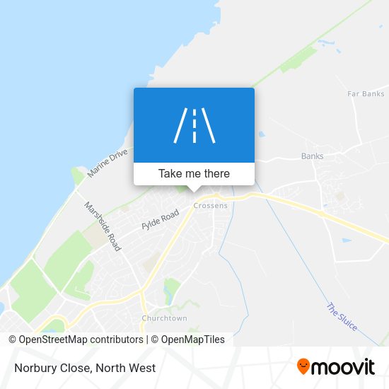 Norbury Close map