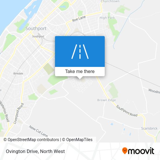 Ovington Drive map