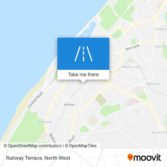 Railway Terrace map