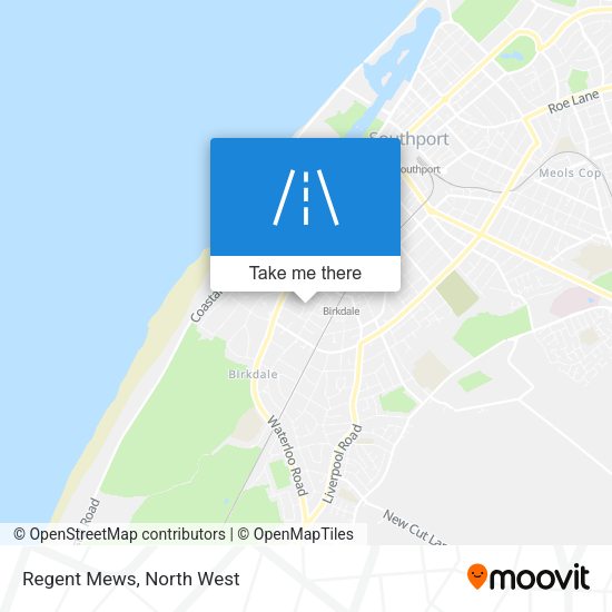 Regent Mews map