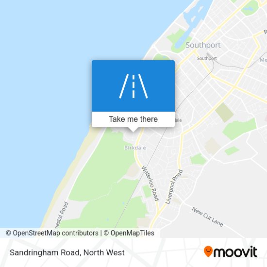 Sandringham Road map