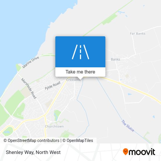 Shenley Way map