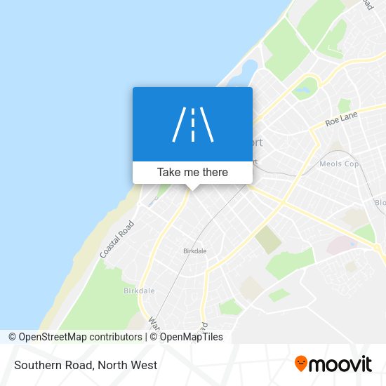 Southern Road map