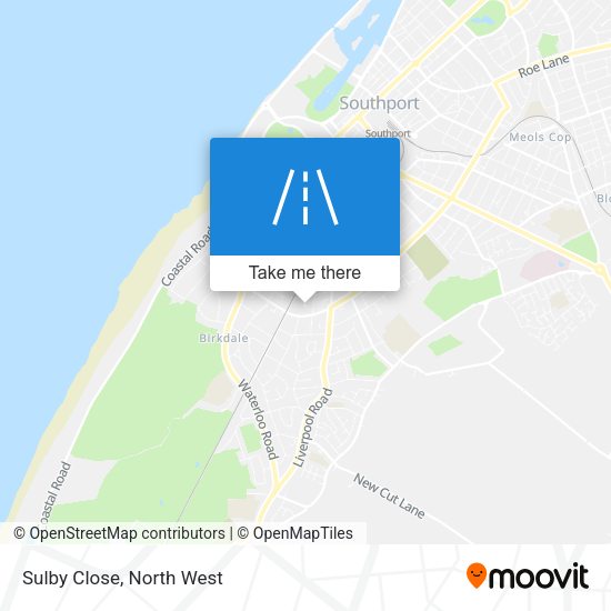 Sulby Close map