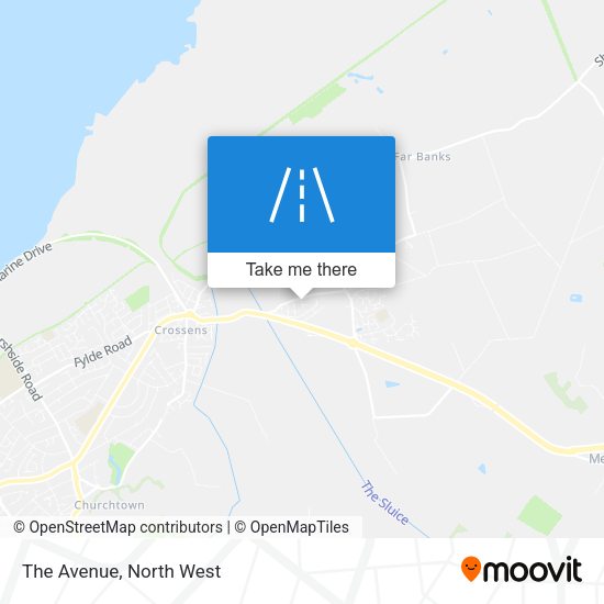 The Avenue map