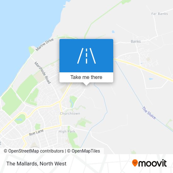 The Mallards map