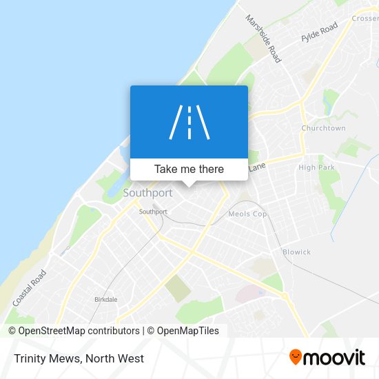 Trinity Mews map