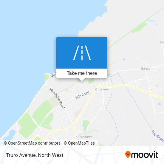 Truro Avenue map