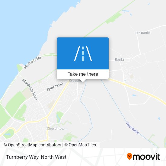 Turnberry Way map