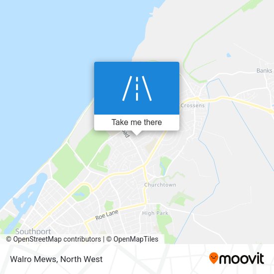 Walro Mews map