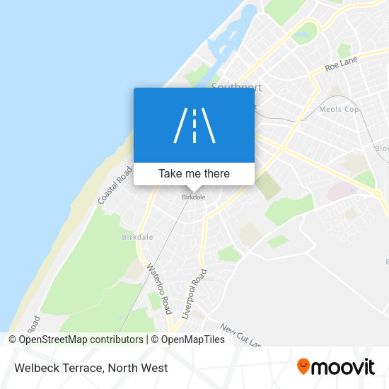 Welbeck Terrace map