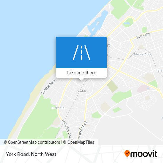 York Road map