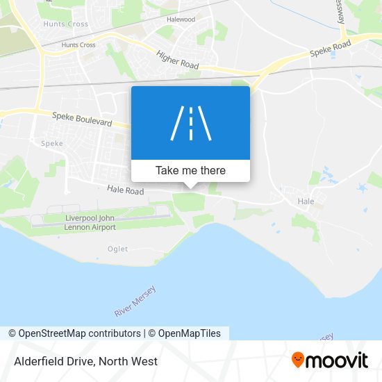 Alderfield Drive map