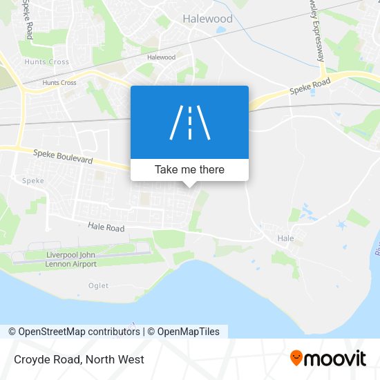 Croyde Road map