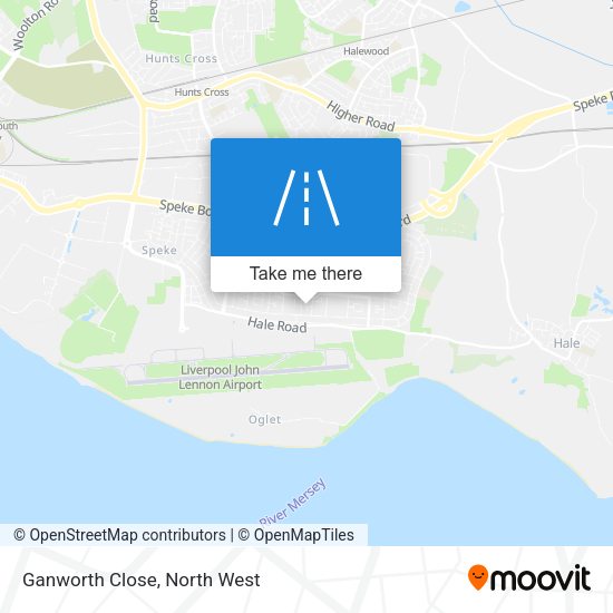Ganworth Close map