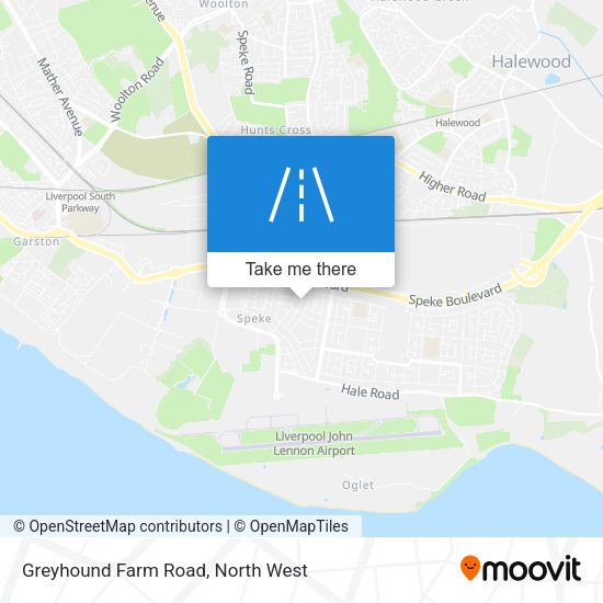 Greyhound Farm Road map
