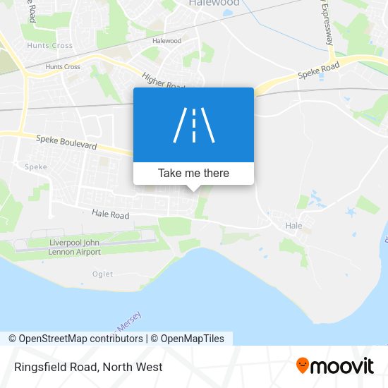 Ringsfield Road map