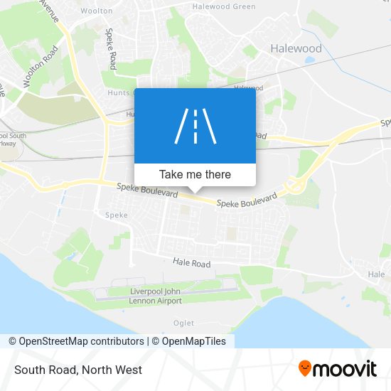 South Road map