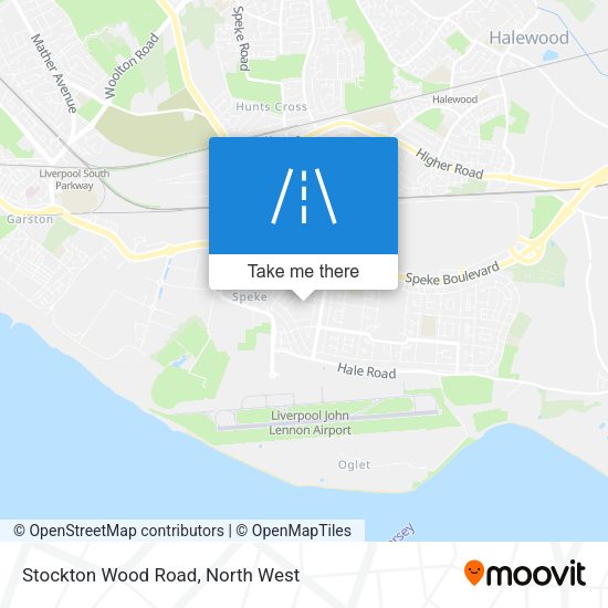 Stockton Wood Road map