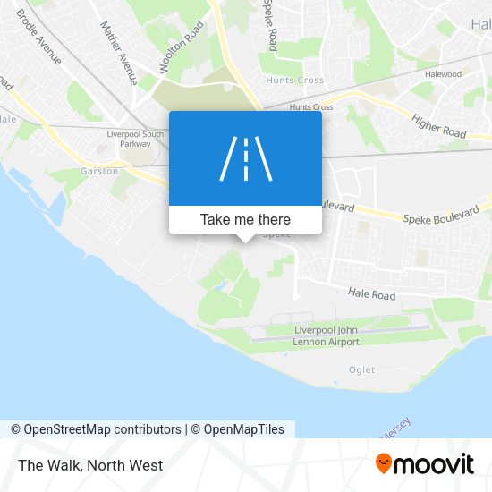 The Walk map