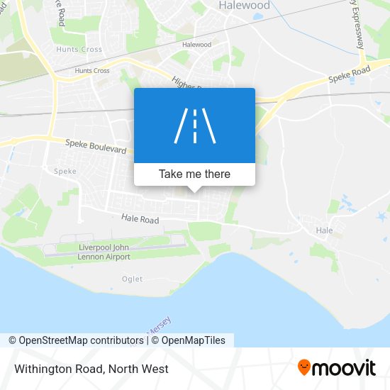 Withington Road map