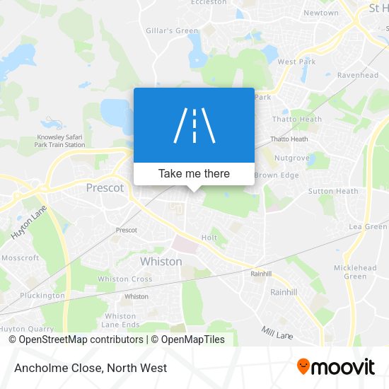 Ancholme Close map