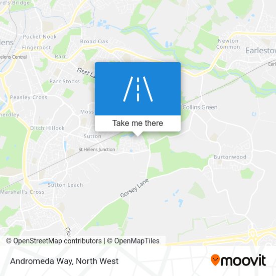 Andromeda Way map