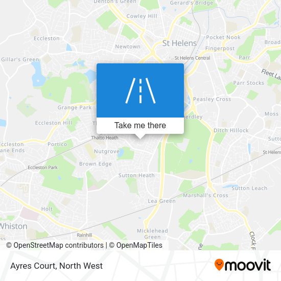 Ayres Court map