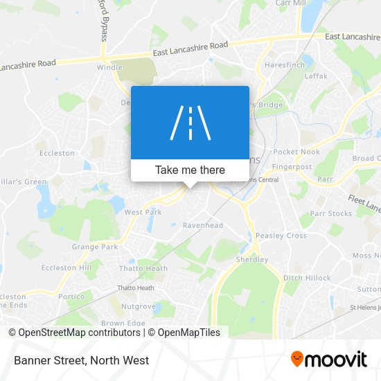 Banner Street map