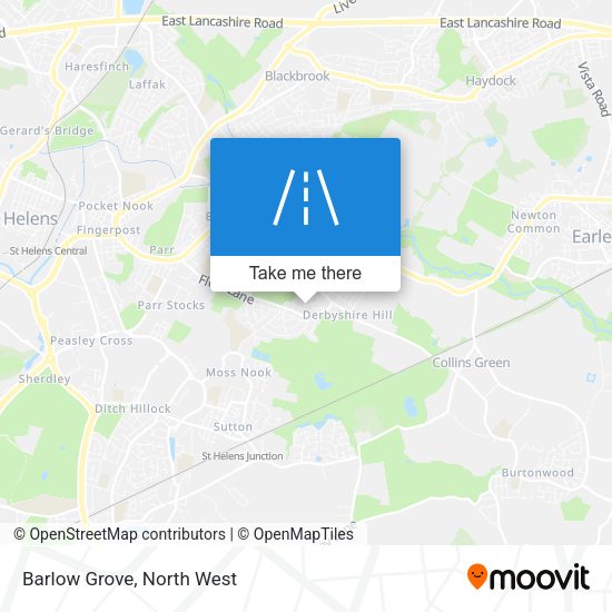 Barlow Grove map