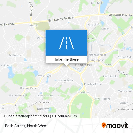 Bath Street map