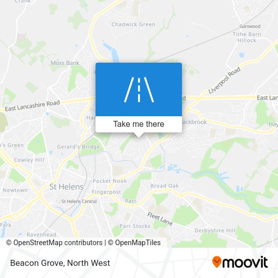 Beacon Grove map