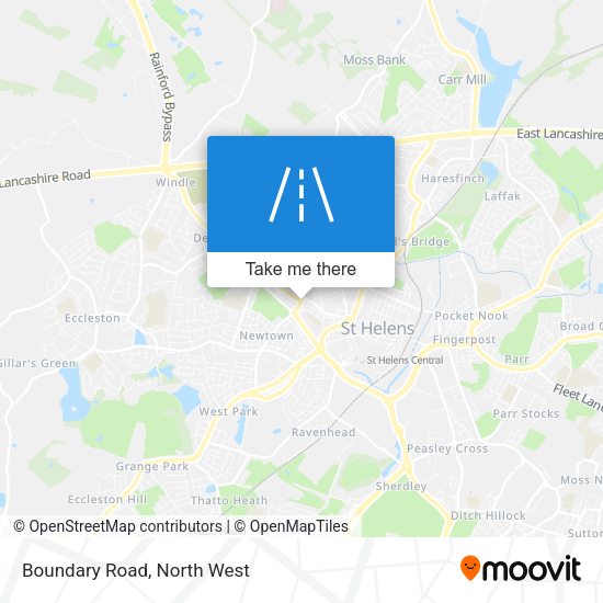 Boundary Road map